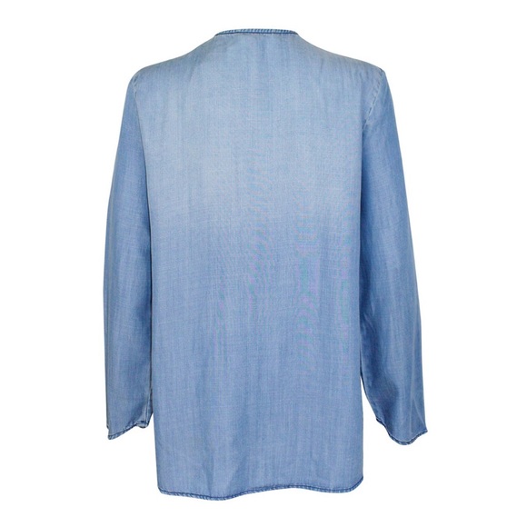 NWT VelvetHeart Chambray Top - Picture 2 of 5